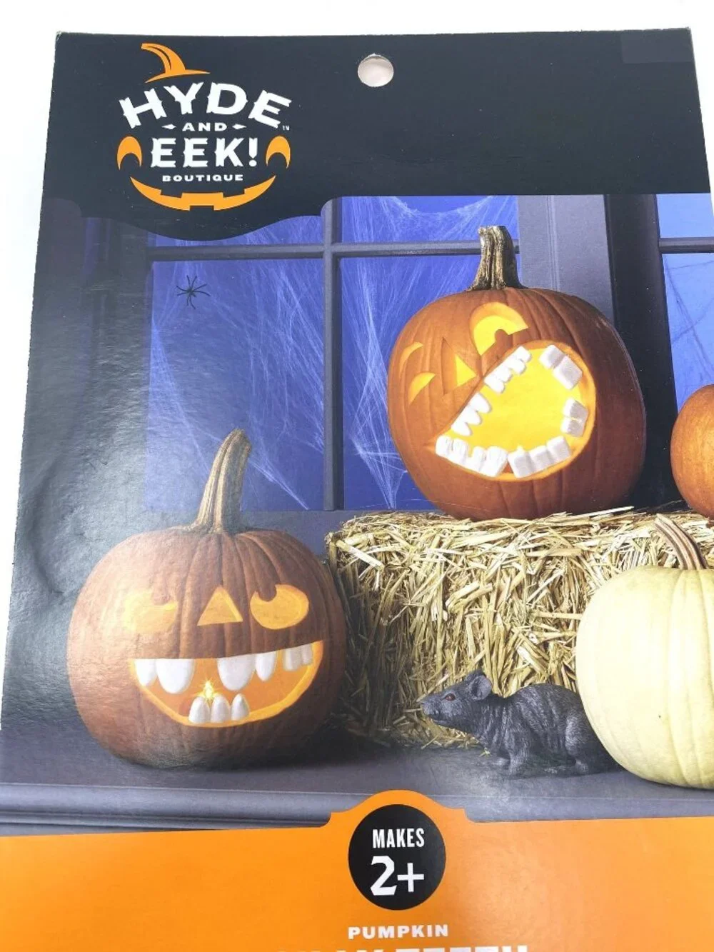 Target 10pc Silly Push In Teeth Carving Halloween Decorative Prop Kit